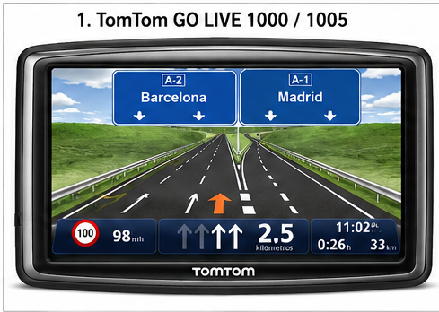 TomTom GO LIVE 1000 y 1005